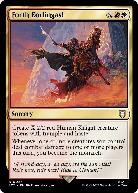 MTG Forth Eorlingas! English [LTC] - Image 1 of 1