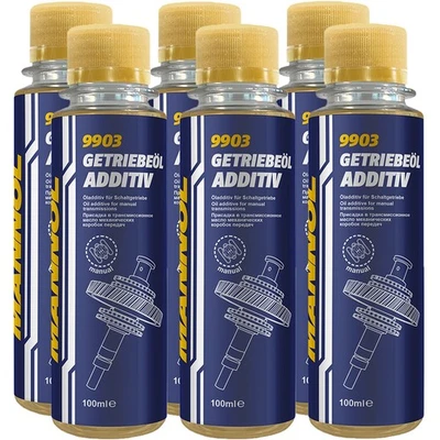 6x 100mL MANNOL GETRIEBEÖL ADDITIV 9903 SCHALTGETRIEBEÖL ZUSATZ VERSCHLEIßSCHUTZ