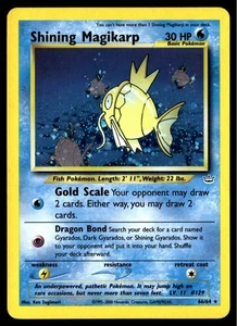 ✅ Pokemon Shining Magikarp 66/64 Neo Revelation Holo ✅ VINTAGE ✅ WoTc ✅ 2CM ✅ - Picture 1 of 4