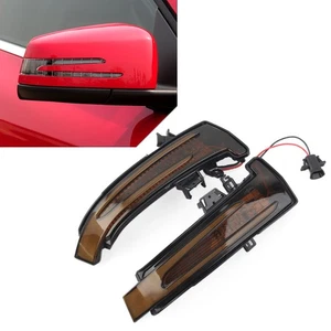 For Mercedes-Benz A/B/C/E/S/CL/GLK LED Side Mirror Sequential Turn Signal Lights - Picture 1 of 9