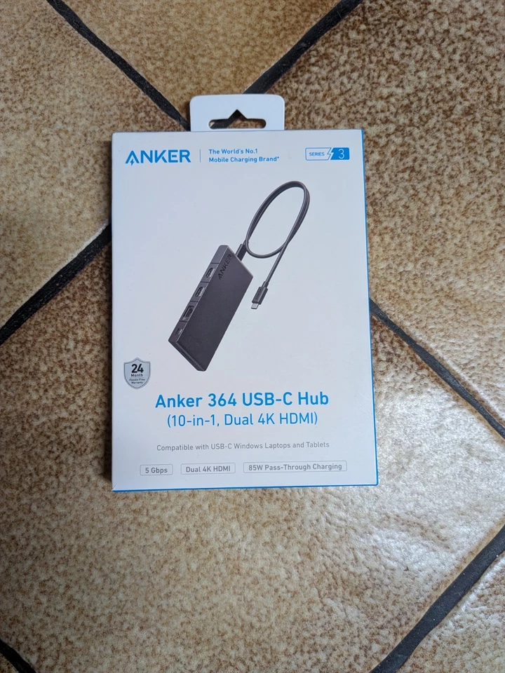 Anker 364 10-in1-USB-C-Hub (Dual 4k HDMI) - Bild 1 von 1