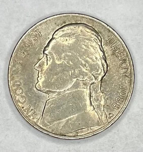 1988 P & D Jefferson Nickels - Picture 1 of 4