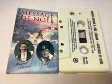 MESSAGE DE NOEL Audio Cassette Tape MARCEL BOIVIN & EARL LE BLANC Ultime Allianc