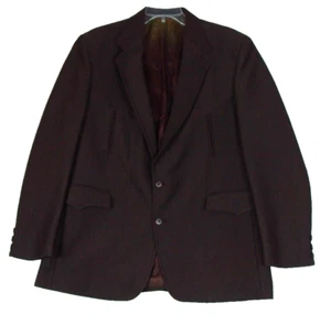 Vintage Circle S Size 46S  Western Sport Coat Jacket Blazer Made In USA Cowboy - Picture 1 of 11
