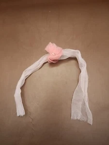 Vintage Barbie Pink Headband Scarf - Picture 1 of 3