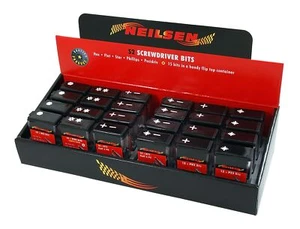Caja de brocas de destornillador Phillips de 15 piezas de 25 mm Ph y hoja plana - Imagen 1 de 2