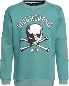 King Kerosin Sweatshirt Skull Palma Pullover - Bild 1 von 5