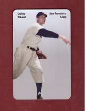#8 CULLEY RIKARD, San Francisco Seals PCL |FIRST PRINTING color card Aldana 2019