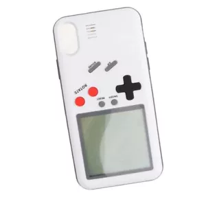 Custodia Gameboy BIANCA per iPhone X iPhone XS Retro Giochi Gamepad Case - Foto 1 di 10