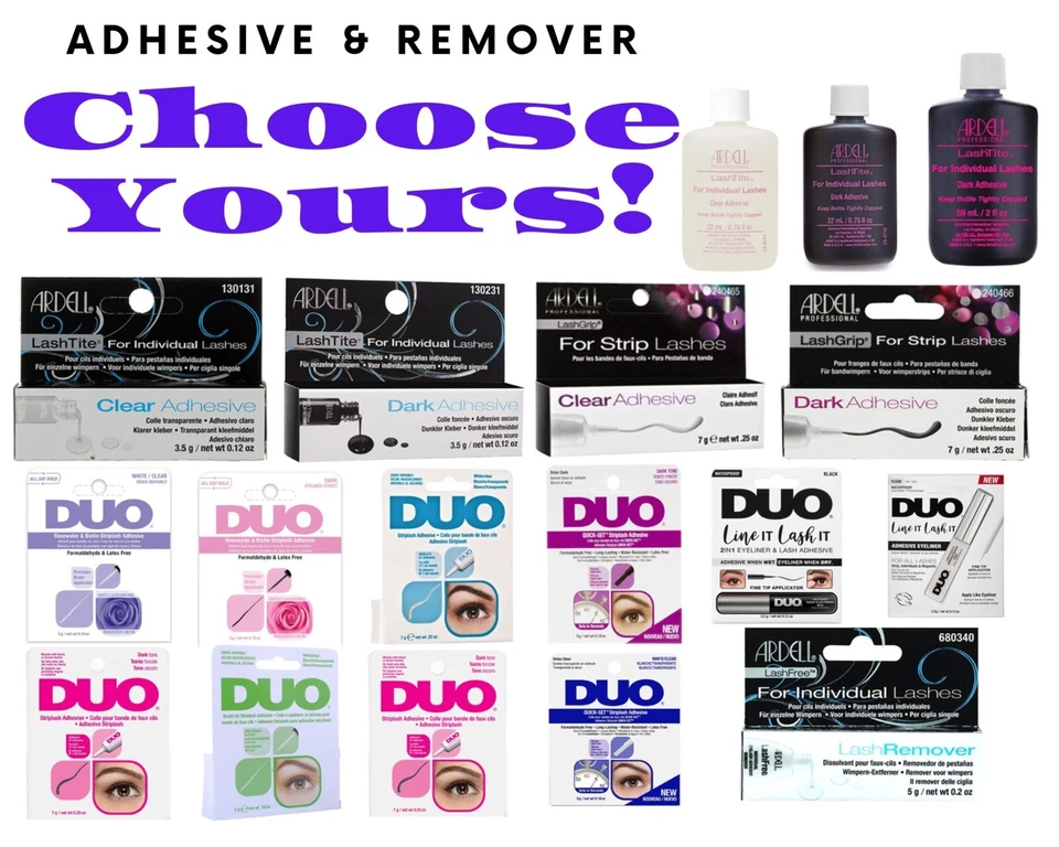 Ardell LashTite / LashGrip / DUO / Quick-Set Individual / Strip Lash Adhesive - Image 1 of 1