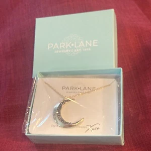 Park Lane~Magician Necklace Gold~Hematite~Half Moon~New In Box!! - Picture 1 of 3