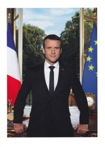 Autógrafo Política | Francia | Emmanuel MACRON | | Impresión 2017 (Retrato Color) - Imagen 1 de 2