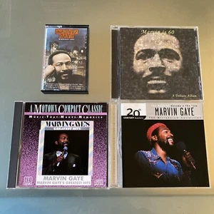 Marvin Gaye 4 LOT– Midnight Love Tape, 60: Tribute Album, Greatest Hits, Best Of - Picture 1 of 6