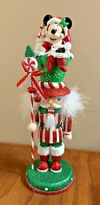 Kurt Adler Hollywood Disney MINNIE MOUSE Nutcracker 14" Christmas NEW - Picture 1 of 18