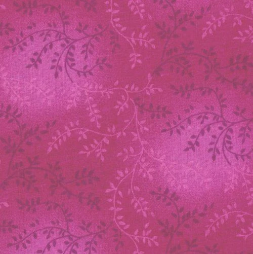 Respaldo de edredón extra ancho Maywood Galaxy - vid de hoja fucsia #1305 Foto 1 de 1