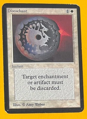 MTG DISENCHANT Alpha (OldManMTG 008-130) - Image 1 of 3