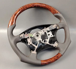 LEXUS GX470 LX470 Toyota Land Cruiser 100 MARBLE MULTIMEDIA STEERING WHEEL - Picture 1 of 21