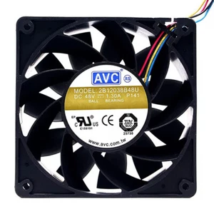 1 pc. Nuevo Ventilador de refrigeración AVC 2B12038B48U PWM 12038 DC48V 1.3A 12CM 4 pines - Imagen 1 de 1