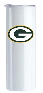 Green Bay Packers NFL Multicolor 20oz Insulated Tumbler Box Lid Straw New - Picture 1 of 3