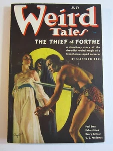 Weird Tales Pulp v. 30 #1, Juli 1937 sehr guter Zustand Virgil Finley Cover! - Bild 1 von 5