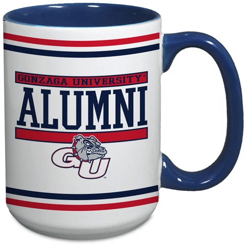 Gonzaga Bulldogs 15oz. Java Alumni Mug Cover