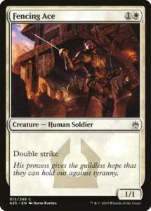 FENCING ACE X 4 N/M- MASTERS 25 MAGIC THE GATHERING - Picture 1 of 1