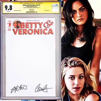 CGC 9.8 SS Betty and Veronica v3 #1 Variant signed Camila Mendes & Lili Reinhart - Image 1 of 2