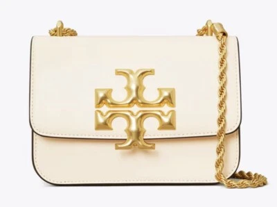 NEW TORY BURCH SMALL ELEANOR CONVERTIBLE BAG NEW CREAM NO TAG - Image 1 of 4