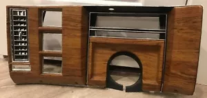 80 - 89 Cadillac DASH BISEL DE GRANO DE MADERA Fleetwood Brougham Deville tracción trasera - Imagen 1 de 8