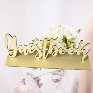 Rustic Wooden Unique Message Board Festival Wedding Party Birthday - Picture 1 of 12