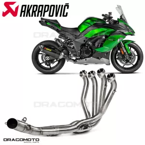 KAWASAKI NINJA 1000 SX 2020-2023 Manifold header AKRAPOVIC RC E-K10R5 - Picture 1 of 7