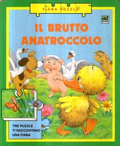 @Y7 Il brutto anatroccolo tre puzzle ti raccontano una fiaba 1 ediz.  AMZ 1989 - Picture 1 of 1