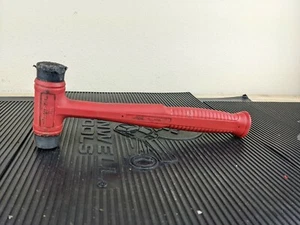 #am844 Snap On Tools HSPD16 16oz Combination Steel & Soft Face Dead Blow Hammer - Picture 1 of 12
