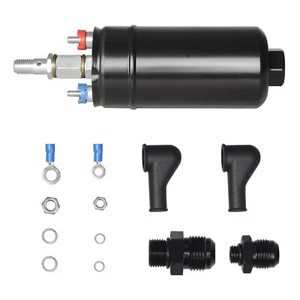 External Inline Fuel Pump Electric 300LPH High Flow 12V EFI System Universal - Picture 1 of 6
