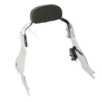 Chrome Short Passenger Backrest Sissy Bar For Harley Sportster 1200 883 04-22 - Image 1 of 4