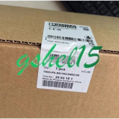 1PCS NEW Phoenix TRIO-PS-2G/1AC/24DC/20 2903151 Power source #HJ - Image 1 of 3