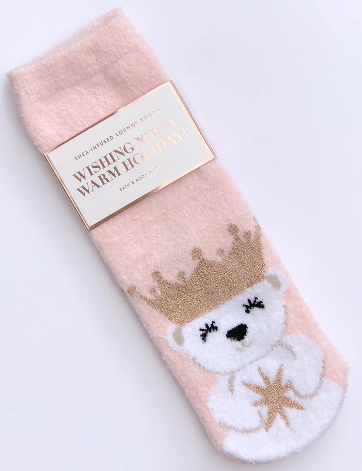 Bath & Body Socks - Pink (Pair)
