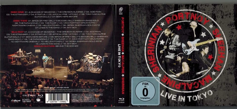 Portnoy/Sheehan/MacAlpine/Sherinian / Live In Tokyo (2 CD+BluRay) Dream Theater - Bild 1 von 1