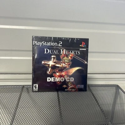 PlayStation 2 Dual Hearts Demo Disc Atlus PS2 Sealed 2002 - Image 1 of 2