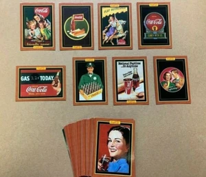 1995 Coca-cola Company Collection Series 4 collectible card set #301 - #400 Mint - Picture 1 of 4