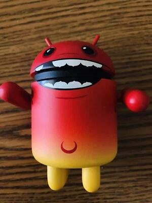 SUPER RARE Android figurine Mini Collectible Series 1  "Flame"  Andrew Bell - Image 1 of 3
