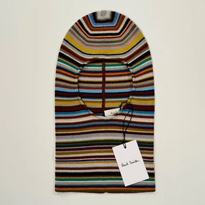PAUL SMITH Signature Pasamontañas Tejido Lana Virgen Rayas | PVP £150.00 - Imagen 1 de 7