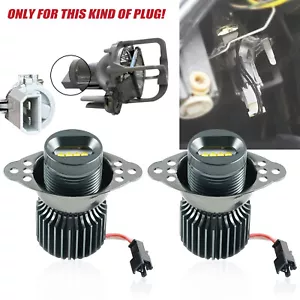 2x LED Angel Eyes Halo Ring Marker Light Bulbs Fit For BMW E90 E91 LCI 2008-2011 - Bild 1 von 10