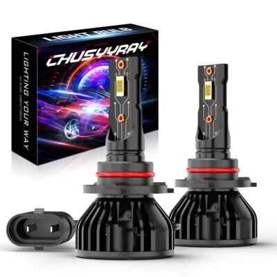 Para Saturn Astra 2008 2009 2 Piezas 6000K Blanco 9005 LED Faro Bombilla Alta/Baja Foto 1 de 4