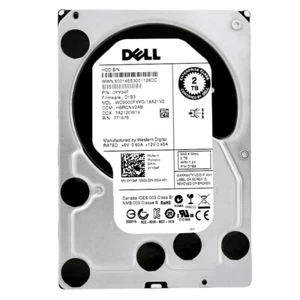 Hard Drive Dell 0YY34F 2TB SAS II 7200 RPM 32MB 3.5'' Inch WD2000FYYG - Picture 1 of 5