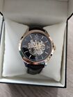 Rotary GS03715/04 Mens Automatic Swiss Skeleton Dial Watch - 100m