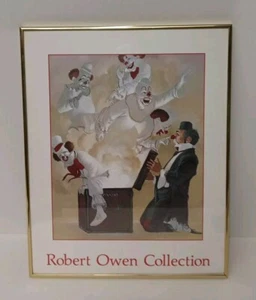 Robert Owen Collection Clowns Out Of The Pandora's Box Framed Print -20”x16” - Picture 1 of 20