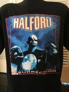 Rare Judas Priest Rob Halford Resurrection Tour Camisa Size Med / Lrg Rock Metal - Imagen 1 de 6