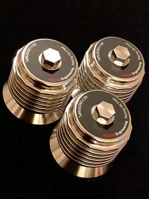 AsamiEngineering Tuning/Lifetime Oil Filter Ferrari 512BB 308 208 400 246 330 - Image 1 of 4