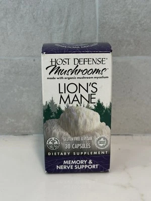 Fungi Perfecti/Host Defense Lion's Mane 30 VegCap - Imagem 1 de 4